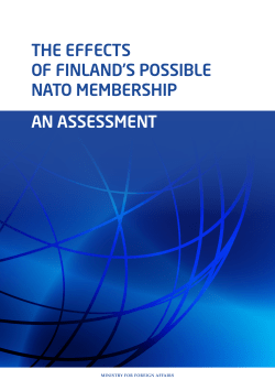 an assessment the effects of finland`s possible nato membership