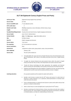 11. ELIT 304 Eighteenth Century English Prose and Poetry