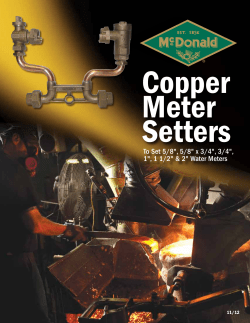 Copper Meter Setters 11/12