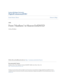 "Heathens" to Heaven EnSlAVED