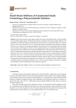 Small Strain Stiffness of Unsaturated Sands Containing a