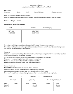 Accounting - Fall Creek School District