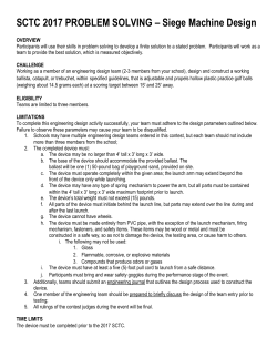 Problem Solving Information