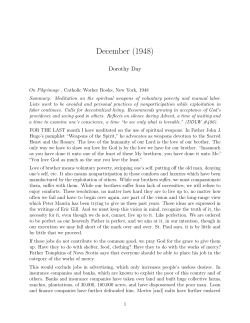 December (1948) - Catholic Worker Movement