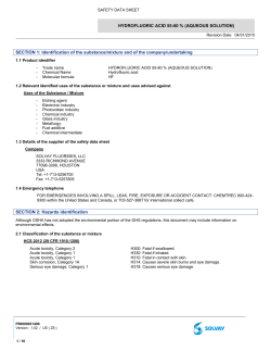 HYDROFLUORIC ACID 55-60 % (AQUEOUS SOLUTION)