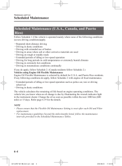 Scheduled Maintenance