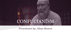 CONFUCIANISM