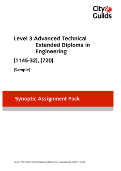 Level 3 Advanced Technical Extended Diploma in Engineering (720