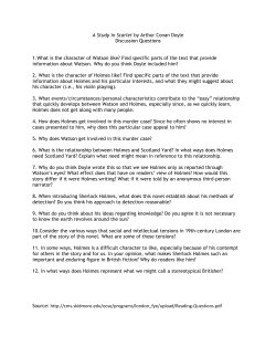 A Study in Scarlet by Arthur Conan Doyle Discussion Questions 1