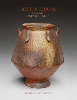 Ceramics by Randy Johnston
