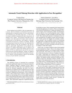 Automatic Facial Makeup Detection with