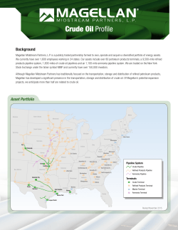 Crude Oil Profile - Magellan Midstream Partners, LP