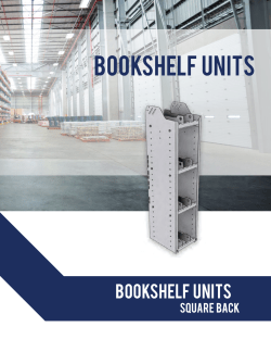Bookshelf units