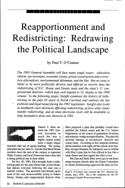 Reapportionment and the Political Landscape