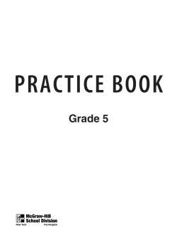 Practice Book - Elida Local Schools