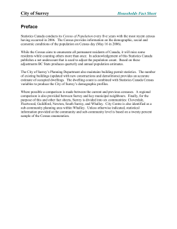 Households - City of Surrey