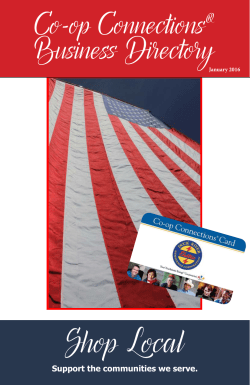 Co-op Connections&reg; Business Directory