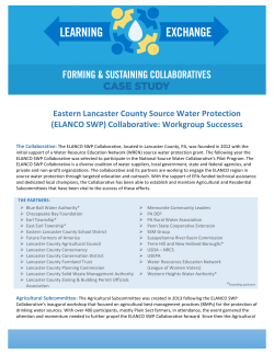 (ELANCO SWP) Collaborative - Source Water Collaborative