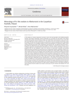Mineralogy of Fe&ndash;Mn nodules in Albeluvisols in the Carpathian