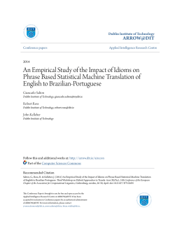 An Empirical Study of the Impact of Idioms on Phrase
