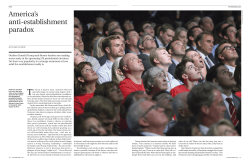 America`s anti-establishment paradox