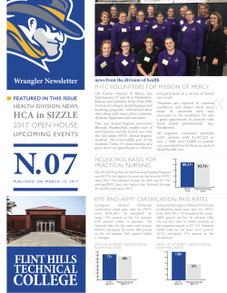 HCA in SIZZLE - Flint Hills Technical College
