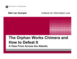 The Orphan Works Chimera and How to Defeat It