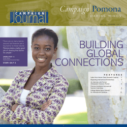Campaign - Pomona College