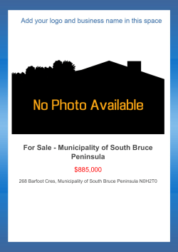 Livestock or cash crop farm in Bruce County