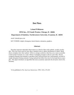 Dot Plots - Semantic Scholar