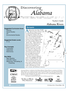 Alabama Rivers - Discovering Alabama