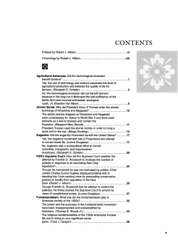 CONTENTS - ORRHS Library Commons