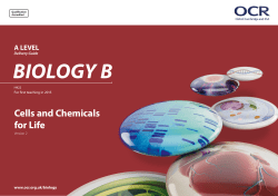 Cells and Chemicals for Life