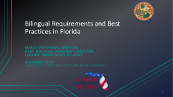 Bilingual Requirements and Best Practices in Florida