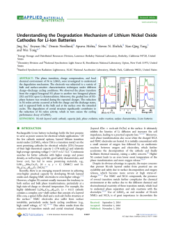 Understanding the Degradation Mechanism of Lithium Nickel Oxide