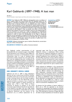 HISTORY - Royal College of Physicians of Edinburgh