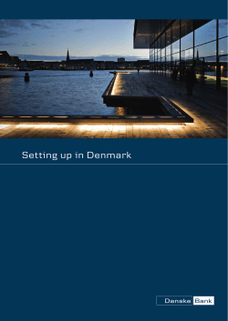 Setting up in Denmark