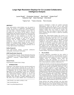 Co-located Collaborative Sensemaking