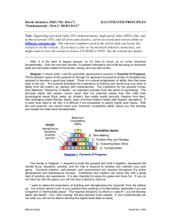 Fundamentals - Part I: MOFUDAT - Billiards and Pool Principles