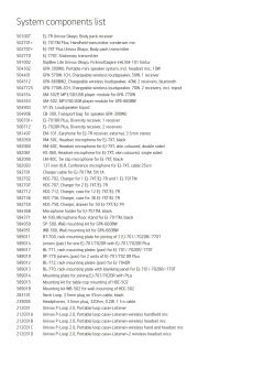Wireless Microphone System - Overview