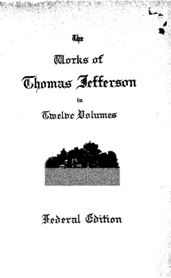 Thomas Jefferson`s Draft of the Declaration of Independence