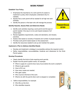 Do`s and Don`ts for Safety