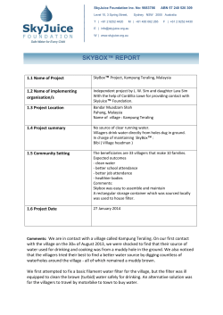 Kampung Teraling Malaysia 2013