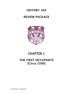 Chapter 1 Tutorial Review