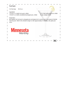 Fruit Punch - Minnesota Monthly