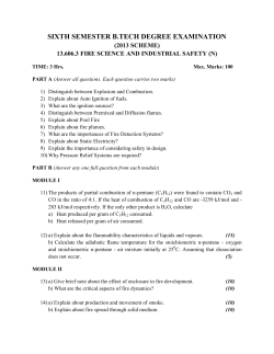 Fire Science and Industrial Safety