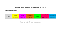 the Computing Curriculum map for Year 2 Curriculum Overview