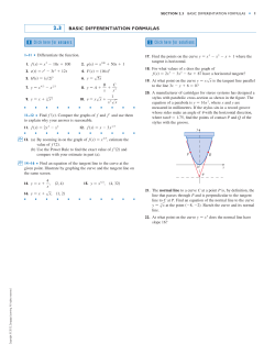 2.3 - Stewart Calculus