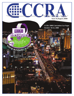 CCRA 2008 Convention Las Vegas October 10