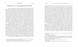 HIRUNDO 2011 Flammam Vivam: Fire and